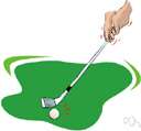 medal play - golf scoring by total strokes taken