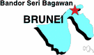 Negara Brunei Darussalam - a sultanate in northwestern Borneo