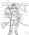 air force officer - an officer in the airforce