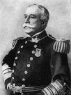 Admiral Dewey - a United States naval officer remembered for his victory at Manila Bay in the Spanish-American War