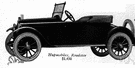 two-seater - an open automobile having a front seat and a rumble seat