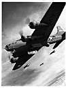 air-to-ground - operating from or designed to be fired from aircraft at targets on the ground
