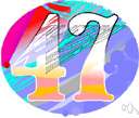 47 - being seven more than forty