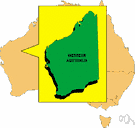 Western Australia - a state containing the western third of Australia