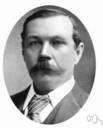 Sir Arthur Conan Doyle - British author who created Sherlock Holmes (1859-1930)
