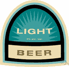 light beer - lager with reduced alcohol content