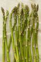 Asparagus officinales - plant whose succulent young shoots are cooked and eaten as a vegetable