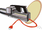 planing machine - a power tool for smoothing or shaping wood
