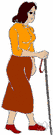 Dim-sighted - having greatly reduced vision