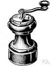 pepper grinder - a mill for grinding pepper