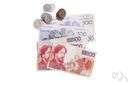 Belgian franc - formerly the basic unit of money in Belgium