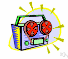 playback - the act of reproducing recorded sound