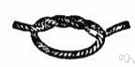 surgeon's knot - any of several knots used in tying stitches or ligatures