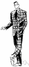 tartan - a cloth having a crisscross design