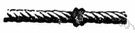 Turk's head - an ornamental knot that resembles a small turban
