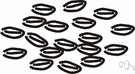 black bean - black-seeded bean of South America