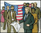 civil right - right or rights belonging to a person by reason of citizenship including especially the fundamental freedoms and privileges guaranteed by the 13th and 14th amendments and subsequent acts of Congress including the right to legal and social and economic equality