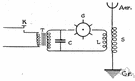 spark transmitter - an early radio transmitter using a discharge across a spark gap as the source of its power