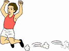 hop-step-and-jump - an athletic contest in which a competitor must perform successively a hop and a step and a jump in continuous movement
