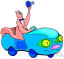 tool around - ride in a car with no particular goal and just for the pleasure of it