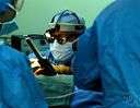 minimally invasive coronary bypass surgery - heart surgery in which a coronary bypass is performed on the beating heart by the use of small instruments and cameras threaded through small incisions