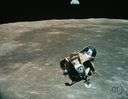 Apollo program - a program of space flights undertaken by US to land a man on the Moon
