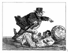 Uncle Tom - (ethnic slur) offensive and derogatory name for a Black man who is abjectly servile and deferential to Whites