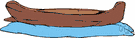 dugout canoe - a canoe made by hollowing out and shaping a large log