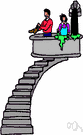 peanut gallery - rearmost or uppermost area in the balcony containing the least expensive seats
