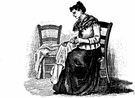 lace making - the act or art of making handmade lace