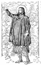 patron saint - a saint who is considered to be a defender of some group or nation