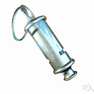 whistle buoy - a buoy that makes a whistling noise