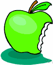 Granny Smith - apple with a green skin and hard tart flesh