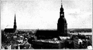 capital of Latvia - a port city on the Gulf of Riga that is the capital and largest city of Latvia