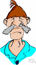 walrus moustache - a bushy droopy mustache