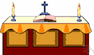 Lord's Table - the table in Christian churches where communion is given