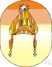 diadem - an ornamental jeweled headdress signifying sovereignty