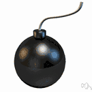 fuel-air bomb - a bomb that uses a fuel-air explosive