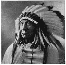 Red Cloud - leader of the Oglala who resisted the development of a trail through Wyoming and Montana by the United States government (1822-1909)