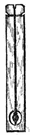 plumb rule - a plumb line attached to a narrow board