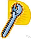 spanner - a hand tool that is used to hold or twist a nut or bolt