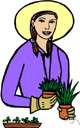 horticulturist - an expert in the science of cultivating plants (fruit or flowers or vegetables or ornamental plants)