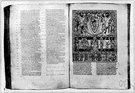 spreadhead - two facing pages of a book or other publication