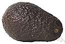 aguacate - a pear-shaped tropical fruit with green or blackish skin and rich yellowish pulp enclosing a single large seed