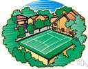 tennis court