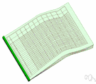 ledger entry - a written record of a commercial transaction