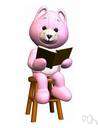 anthropomorphise - ascribe human features to something