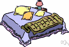 bedding - coverings that are used on a bed
