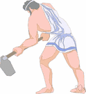 long-handled spade - a spade with a long handle for digging narrow ditches