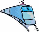electric locomotive - a locomotive that is powered by an electric motor
